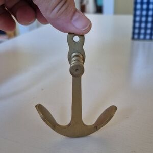 Brass Anchor Wall Hook